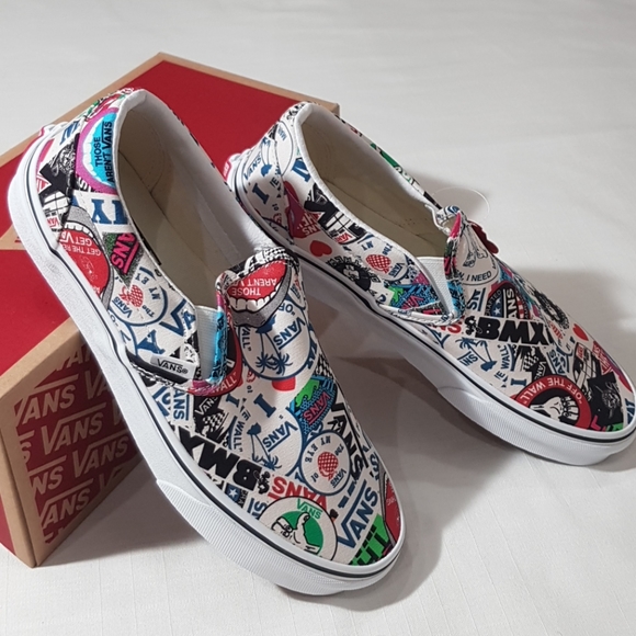 vans mash up slip on